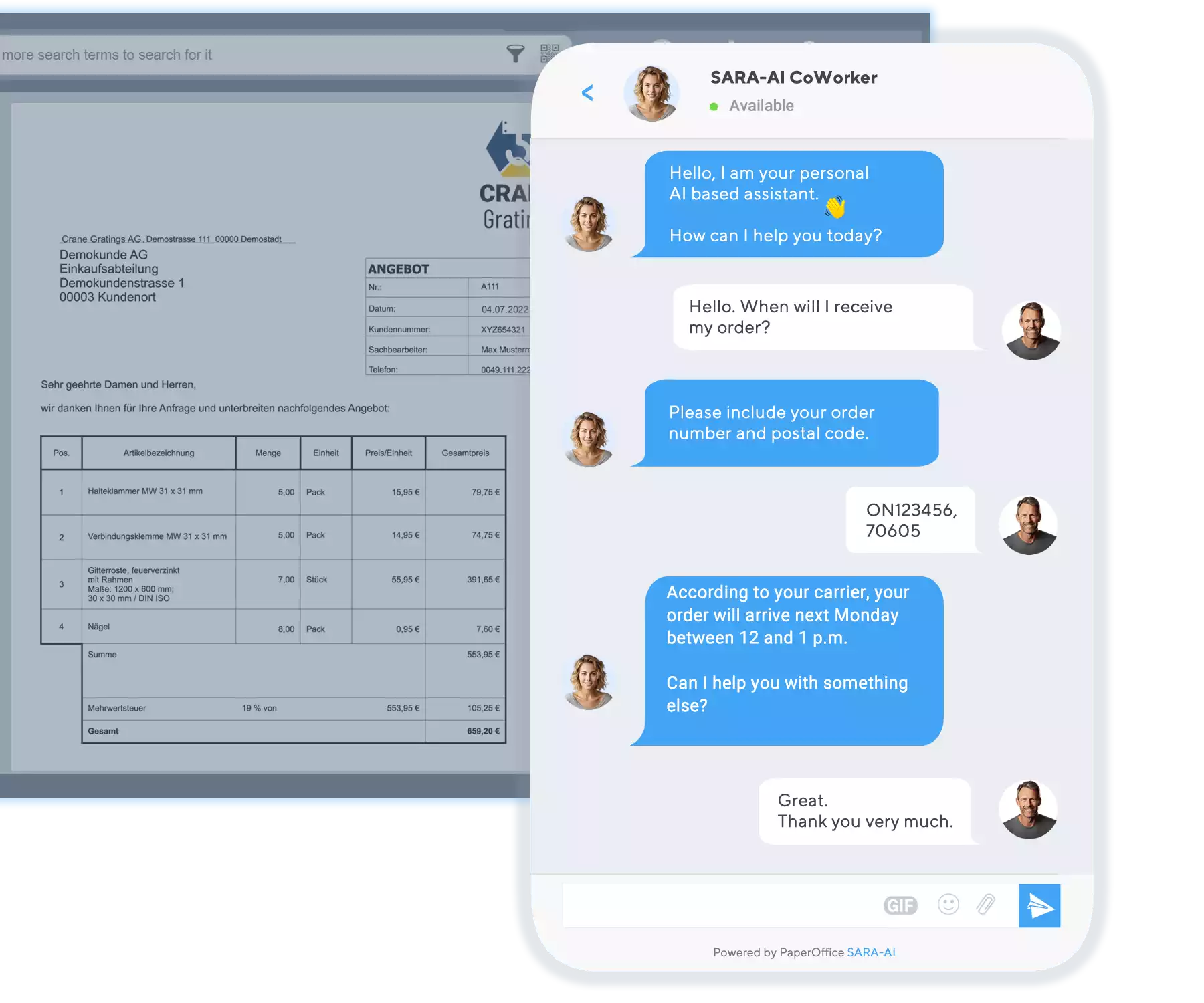 AI in PaperOffice DMS